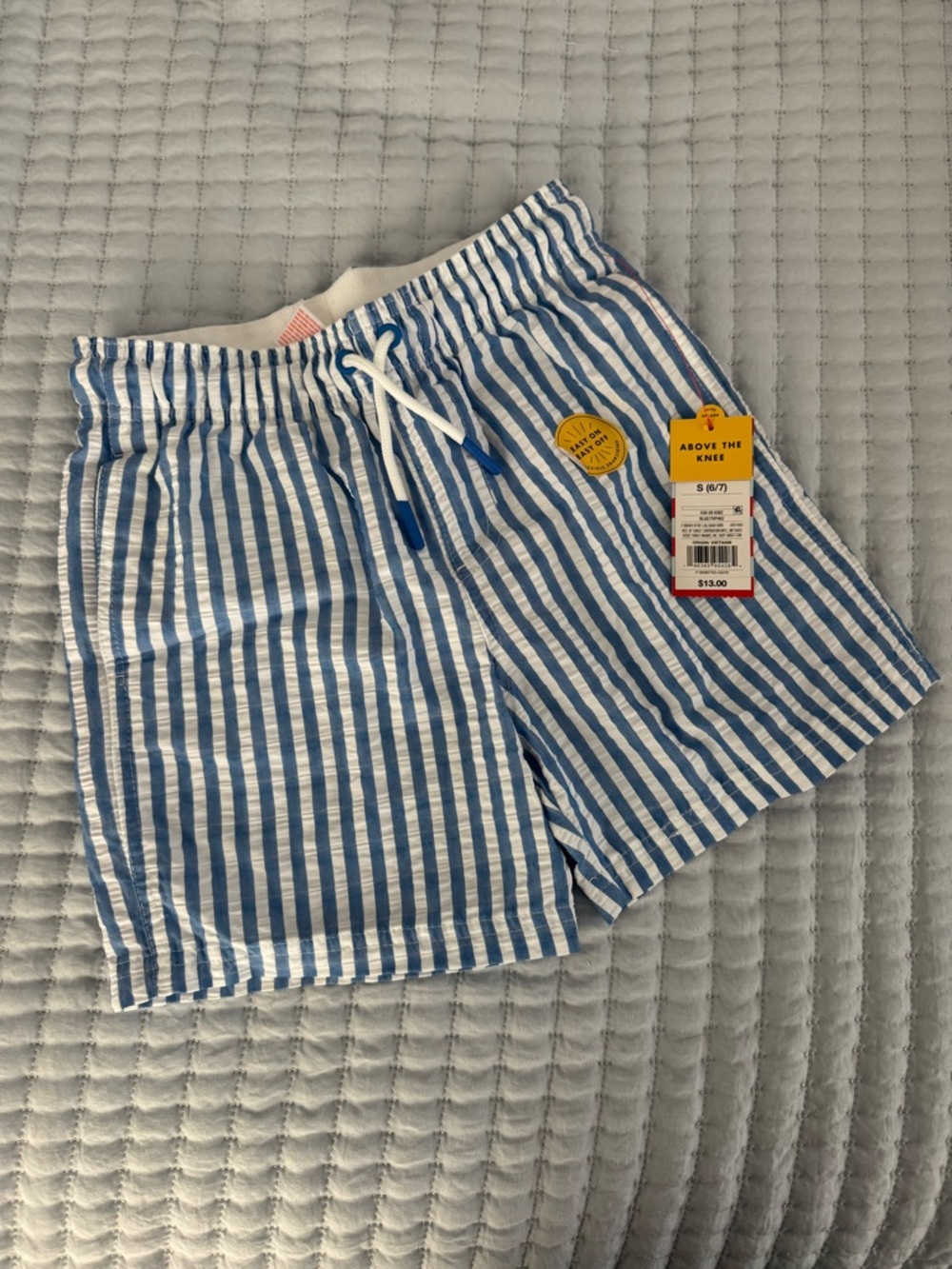 Cat & Jack Striped Trunks, Boys S